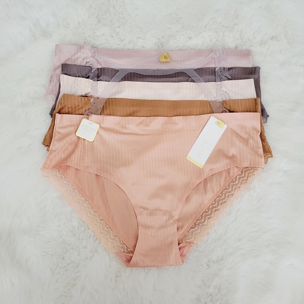 ADRIENNE VITTADINI 5-PACK NO PANTY LINES SIZE L